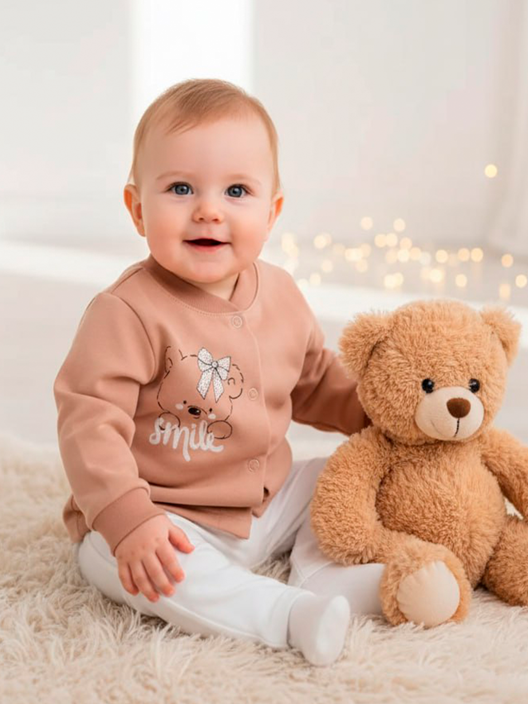 Кофточка 2 шт Совенок Дона АД1-201-50/18-21 - фото 3