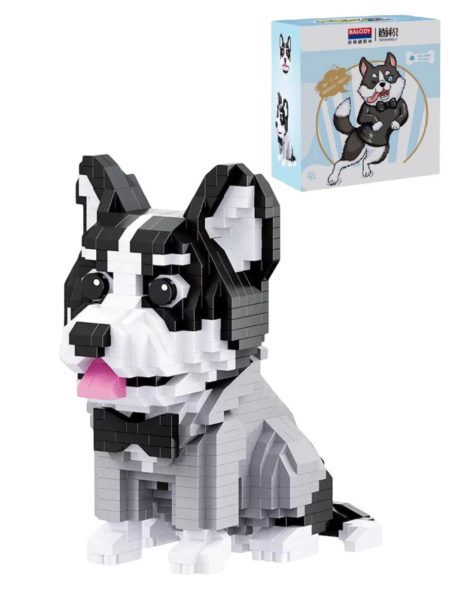 Конструктор Рыжий кот Balody Пёсик в костюме 973 дет. - фото 1