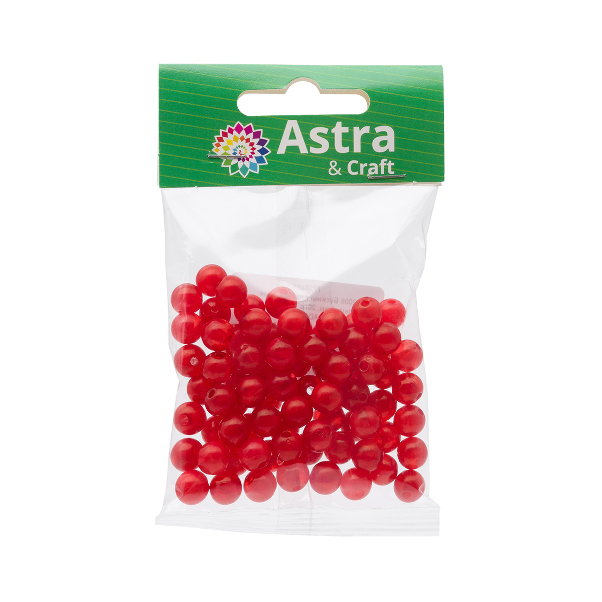 Набор для творчества Astra Craft бусины 8 мм 20г круглые - фото 5