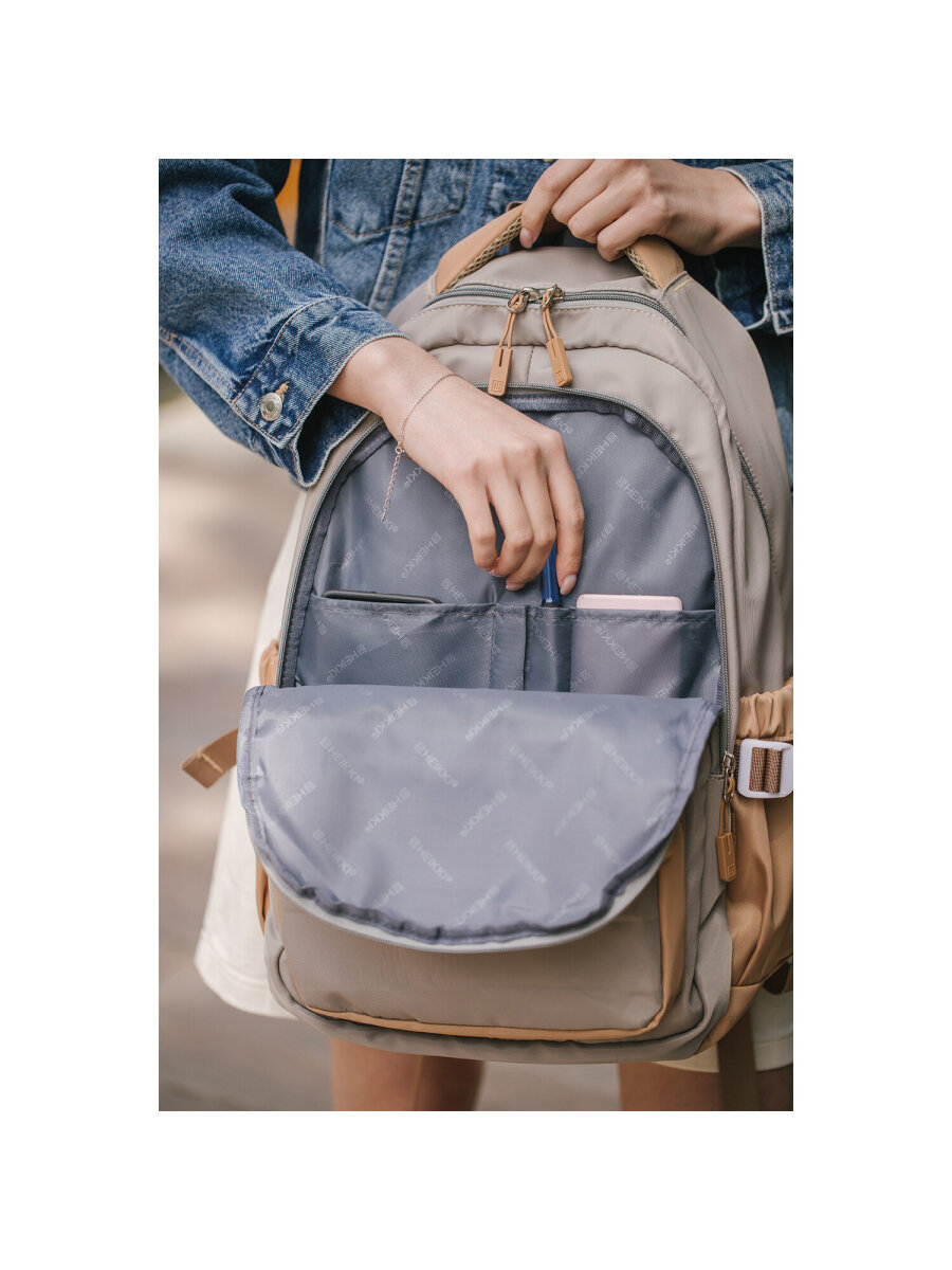 Рюкзак HEIKKI школьный городской для подростков для ноутбука - фото 15