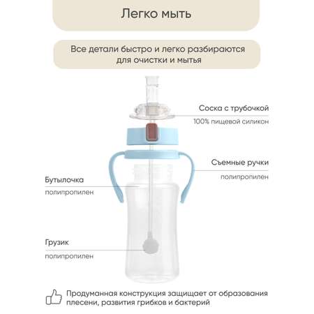 Поильник Paomma 300 мл в ассортименте