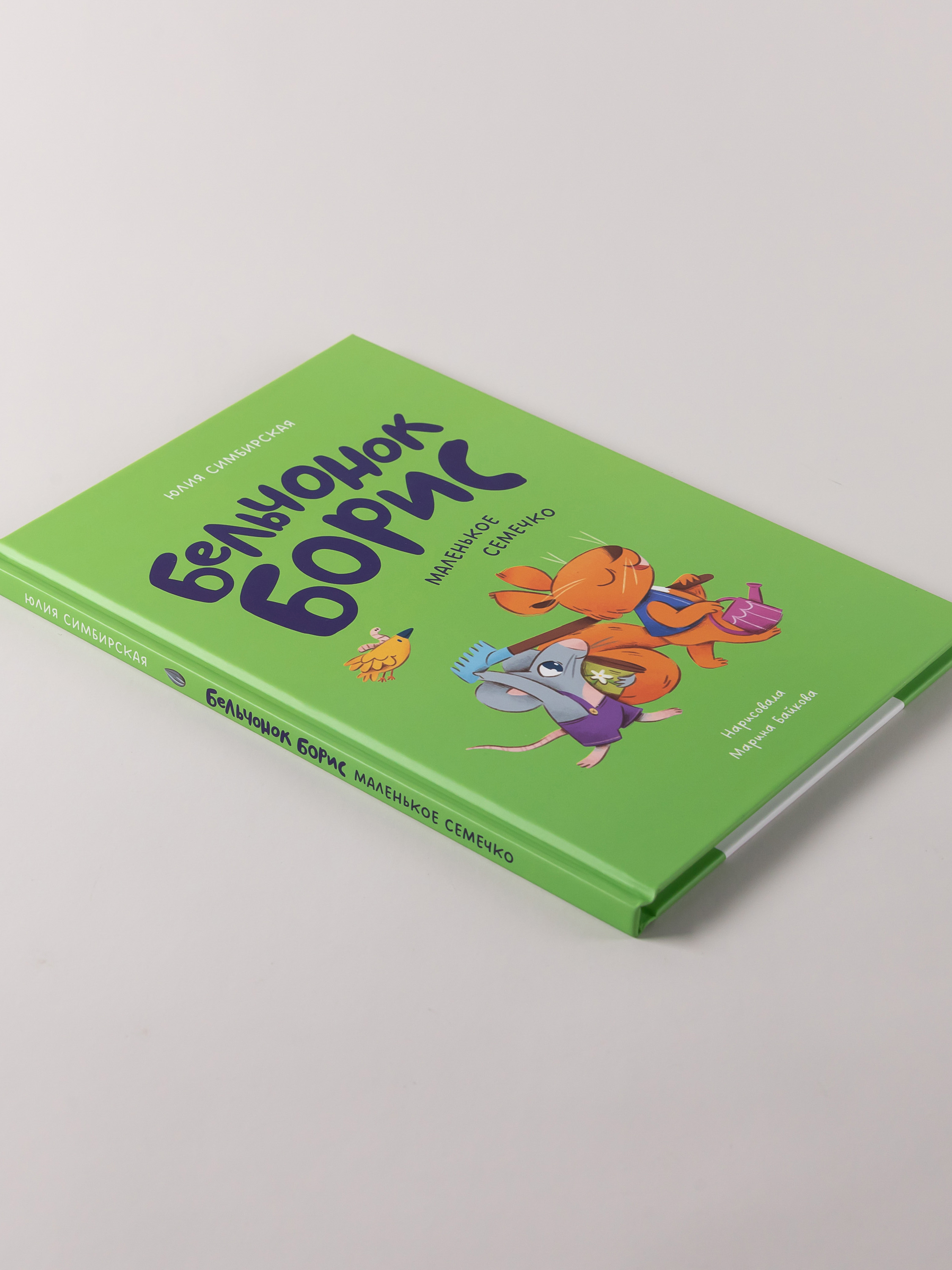 Книга Альпина. Дети Бельчонок Борис. Маленькое семечко - фото 3