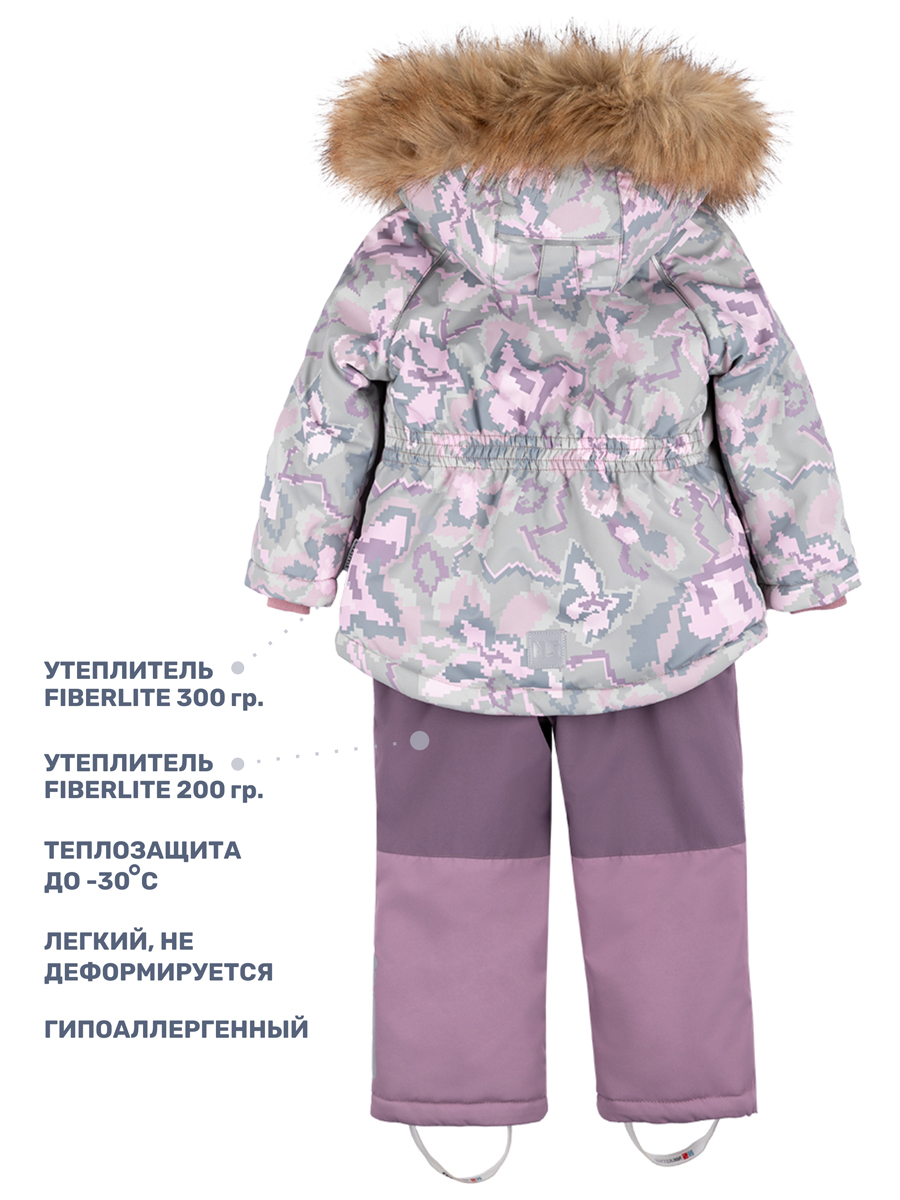 Костюм NIKASTYLE 7з0624 фисташка/орхидея - фото 7