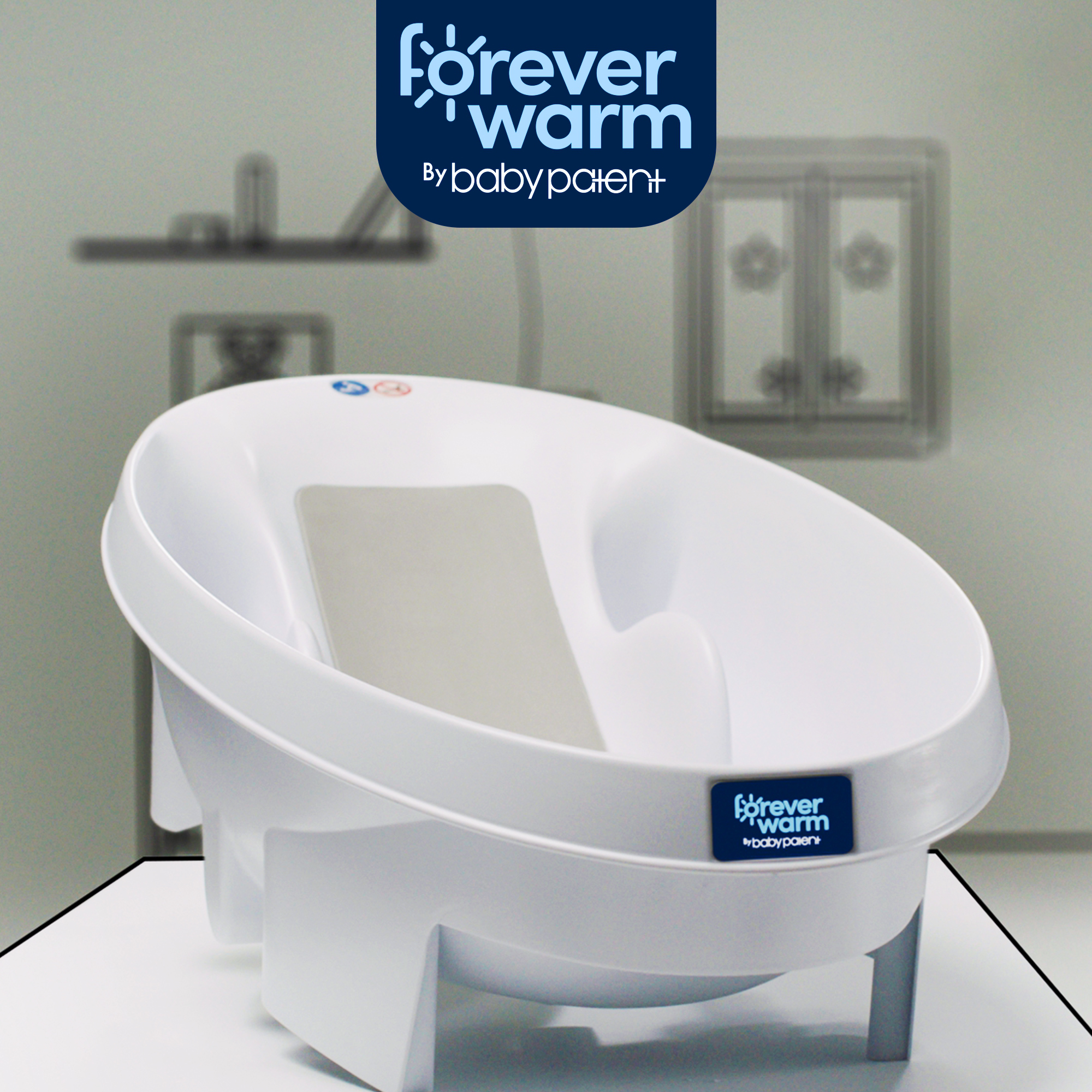 Ванночка для купания Baby Patent новорожденного с подогревом воды Forever Warm с 0 до 6 месяцев - фото 10