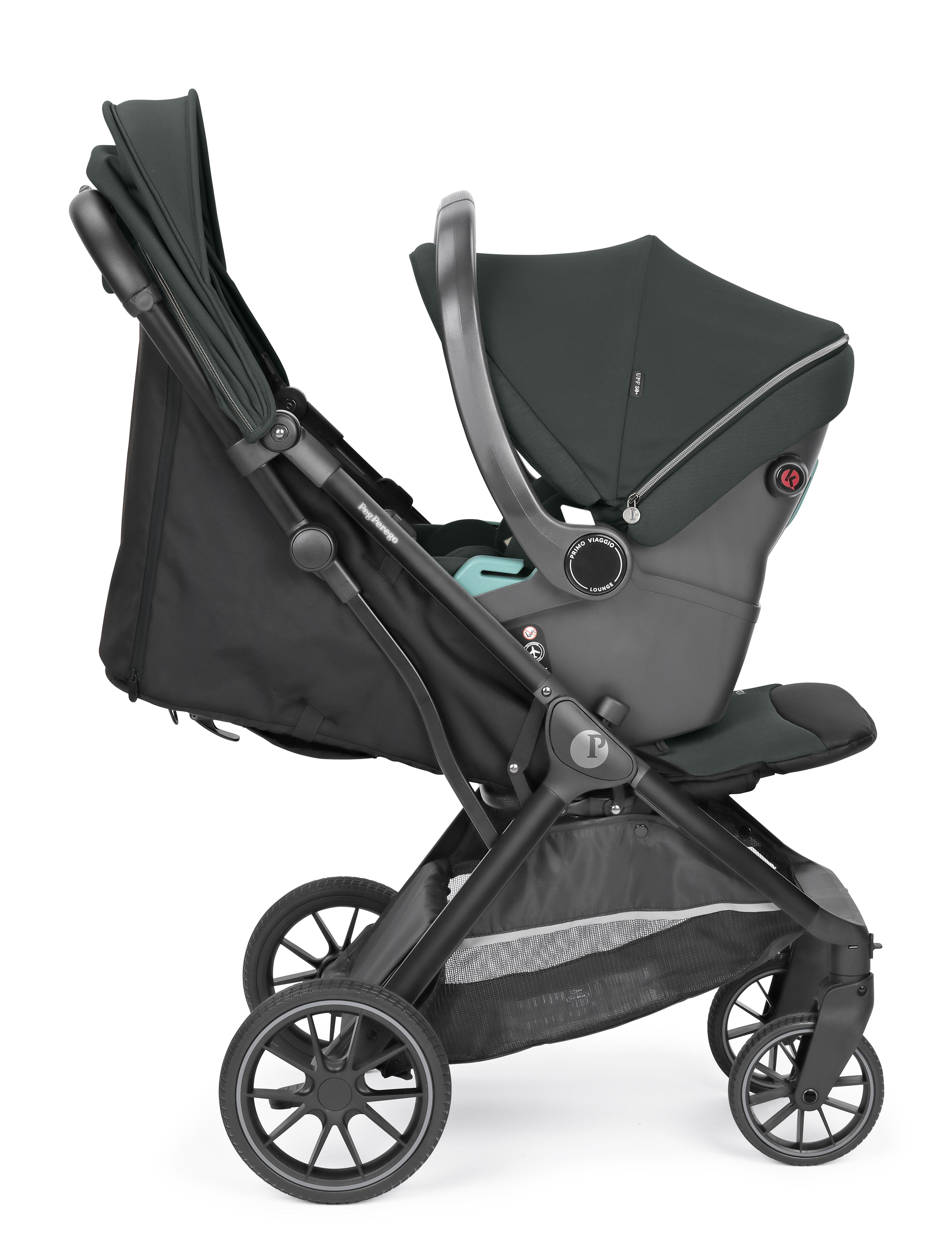 Коляска прогулочная Peg-Perego X-Country зеленый - фото 8