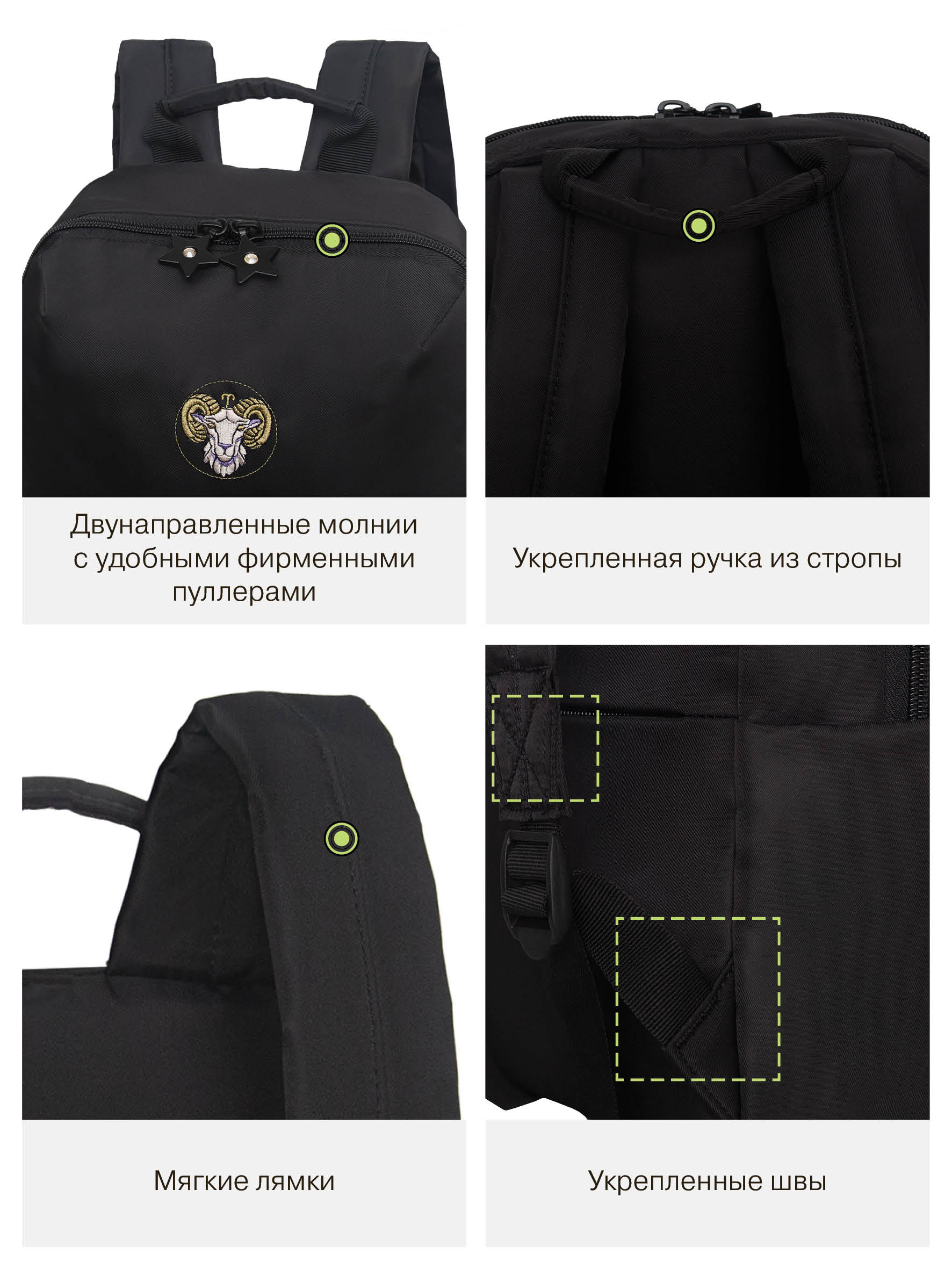 Рюкзак Grizzly Овен - фото 11