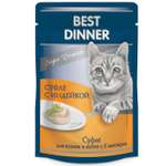 Корм для кошек Best Dinner 85г суфле с индейкой