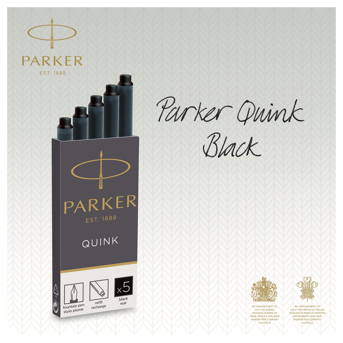 Ручка перьевая PARKER 5 шт. - фото 3