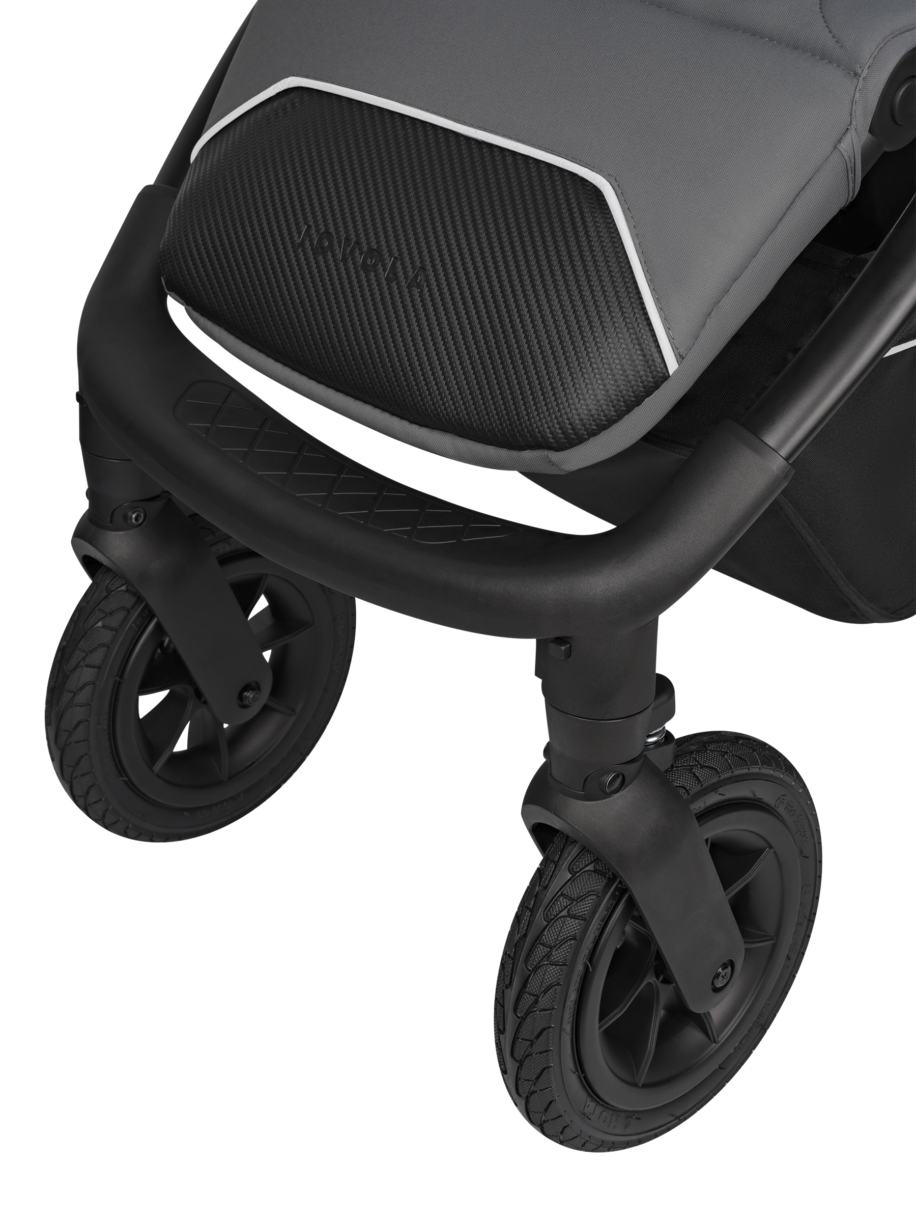 Коляска прогулочная JOVOLA Selena Air new темно-серый - фото 24