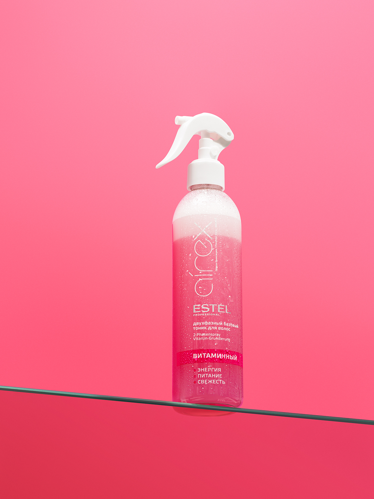 Тоник для волос ESTEL Airex витаминный легкой фиксации 400 мл - фото 2