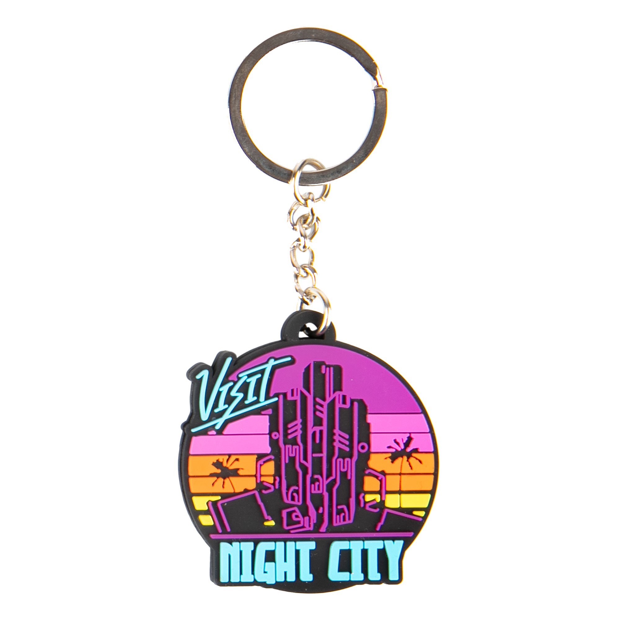 Брелок Cyberpunk 2077 Visit Night City - фото 1