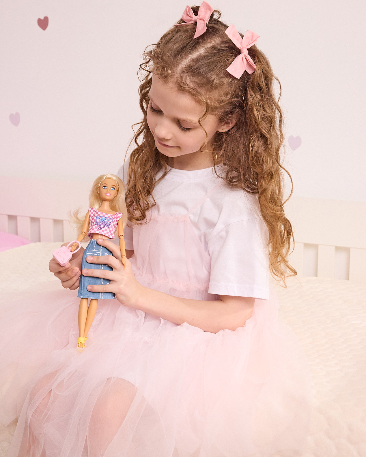 Кукла модельная Demi Star Denim collection 616056C - фото 5