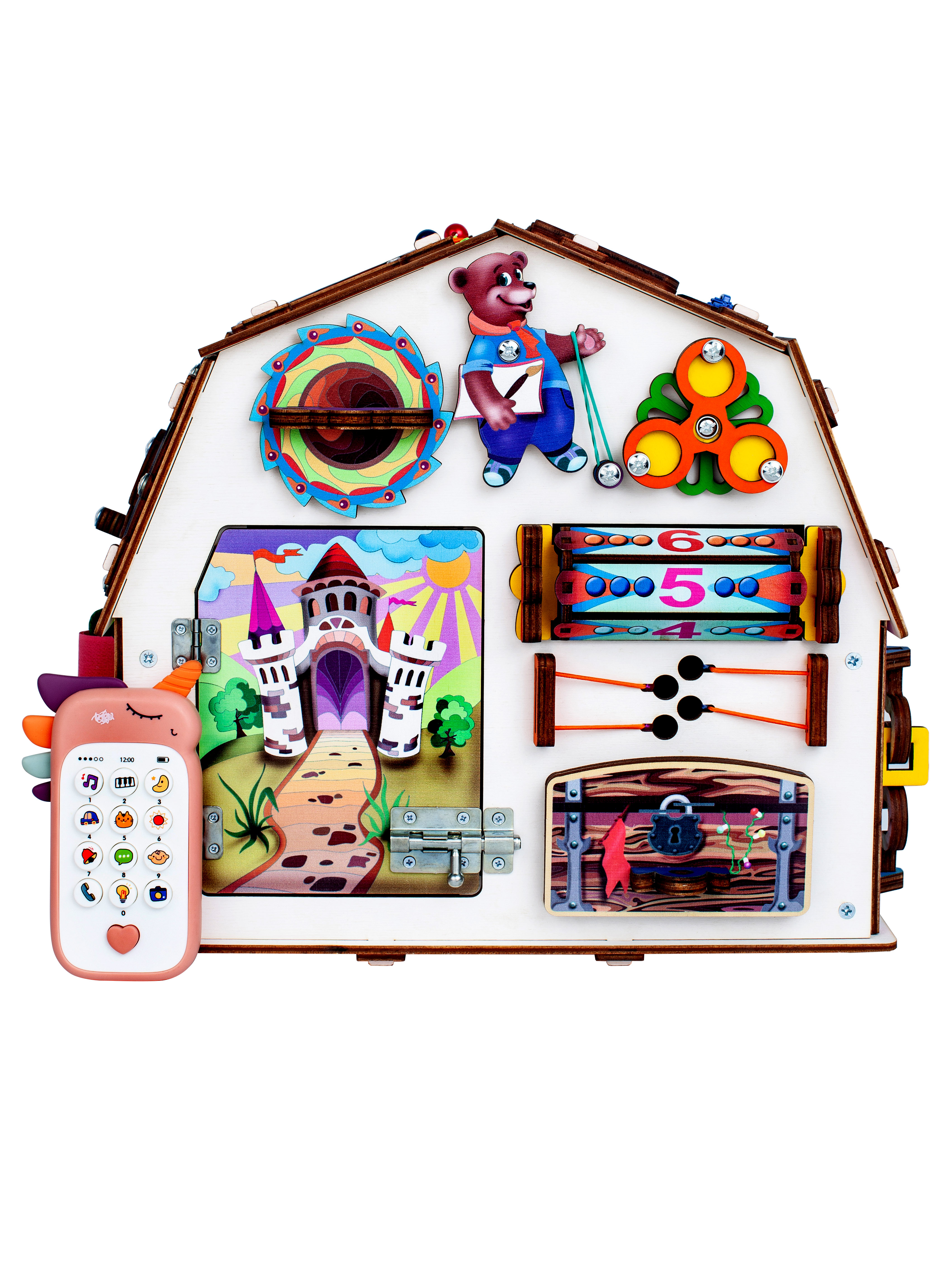 Игрушка Jolly Kids бизиборд - фото 6