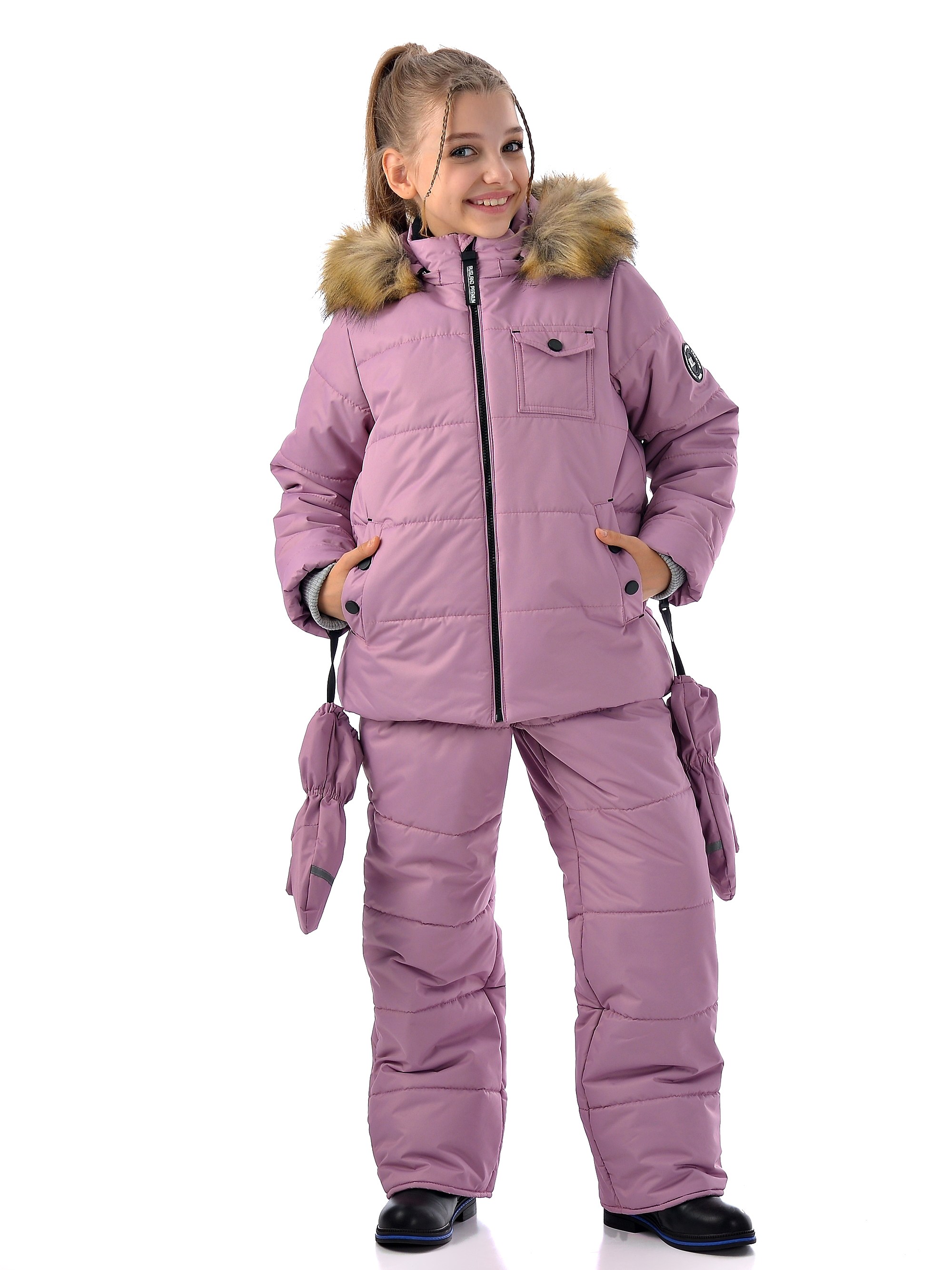 Комплект Rusland дз-крис-брусничный 116-134 - фото 12