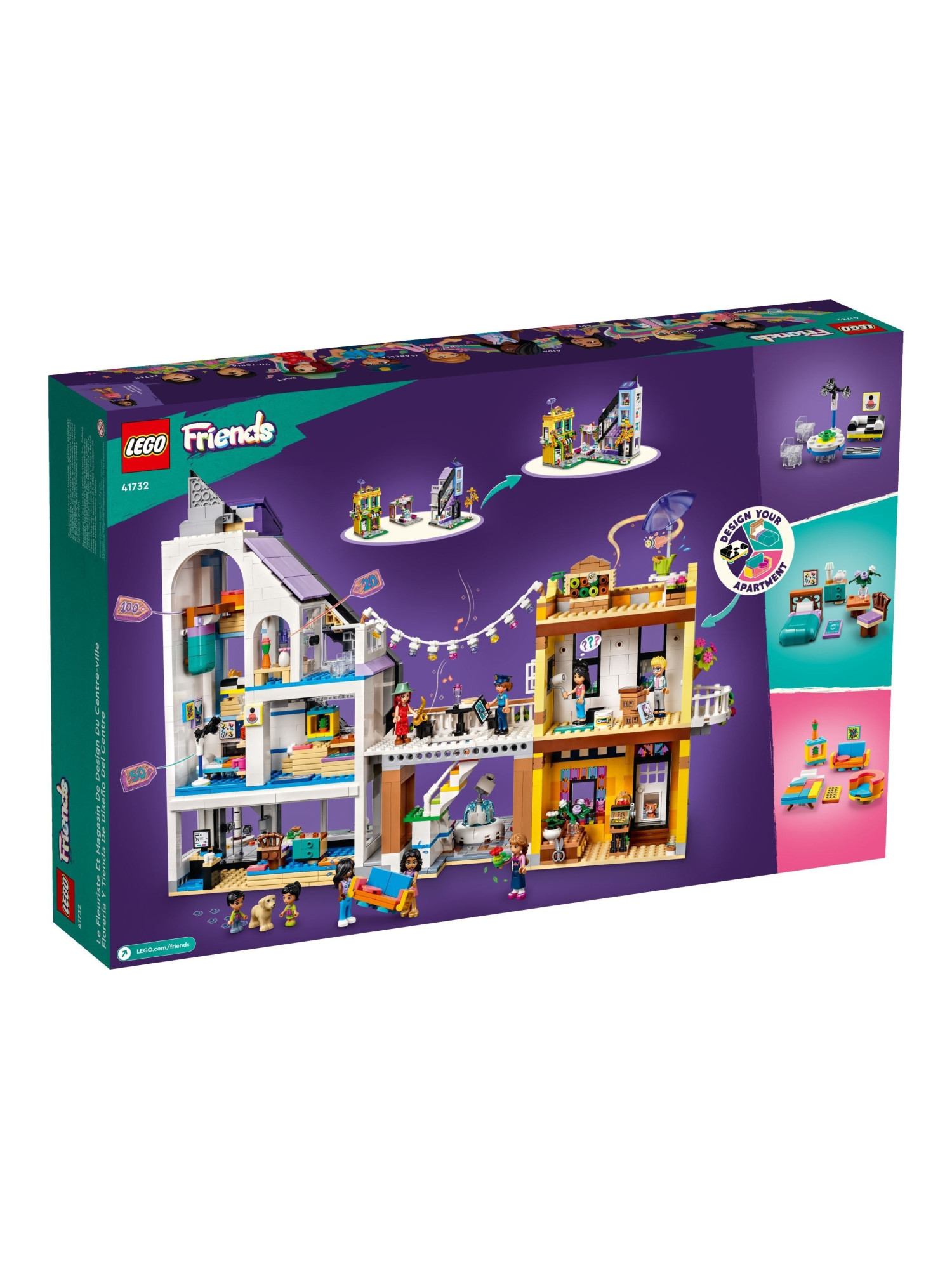 Конструктор LEGO Friends Магазины цветов 2010 дет. - фото 8