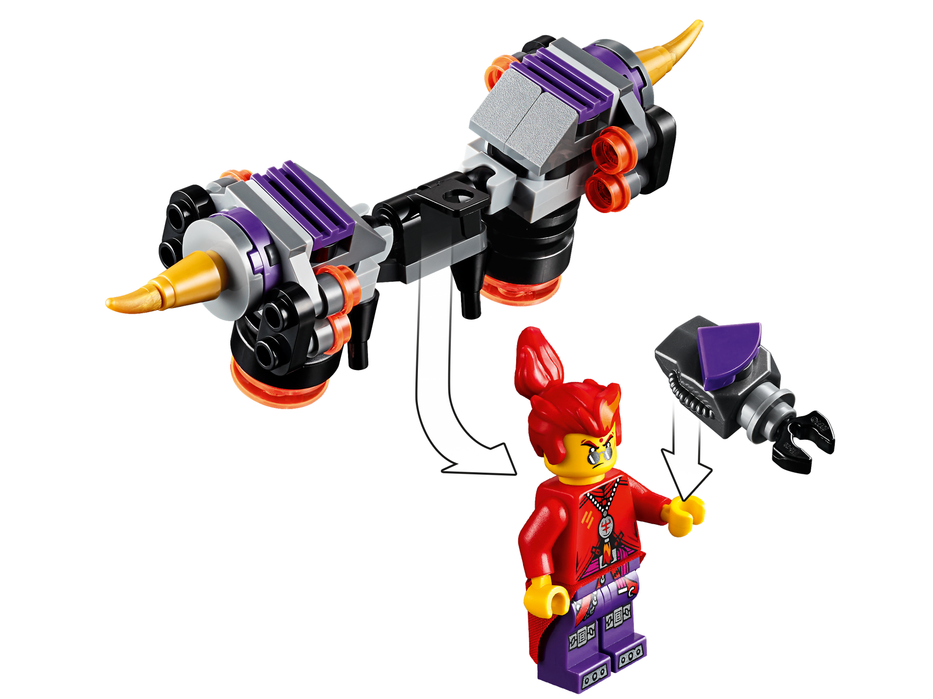 Конструктор LEGO Monkie kid 80008 529 дет. - фото 6