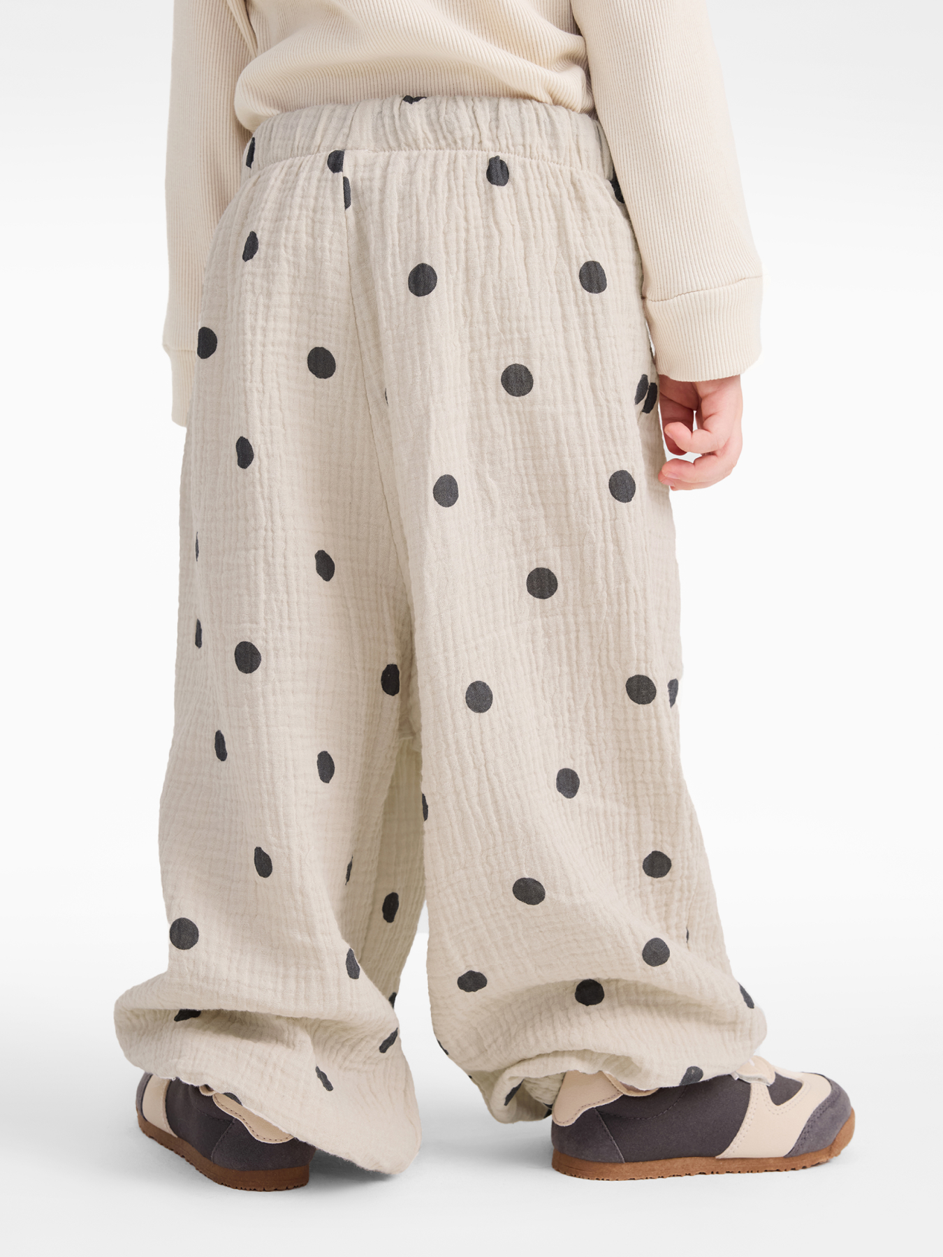 Брюки Happy Baby 88272_beige with dots - фото 2