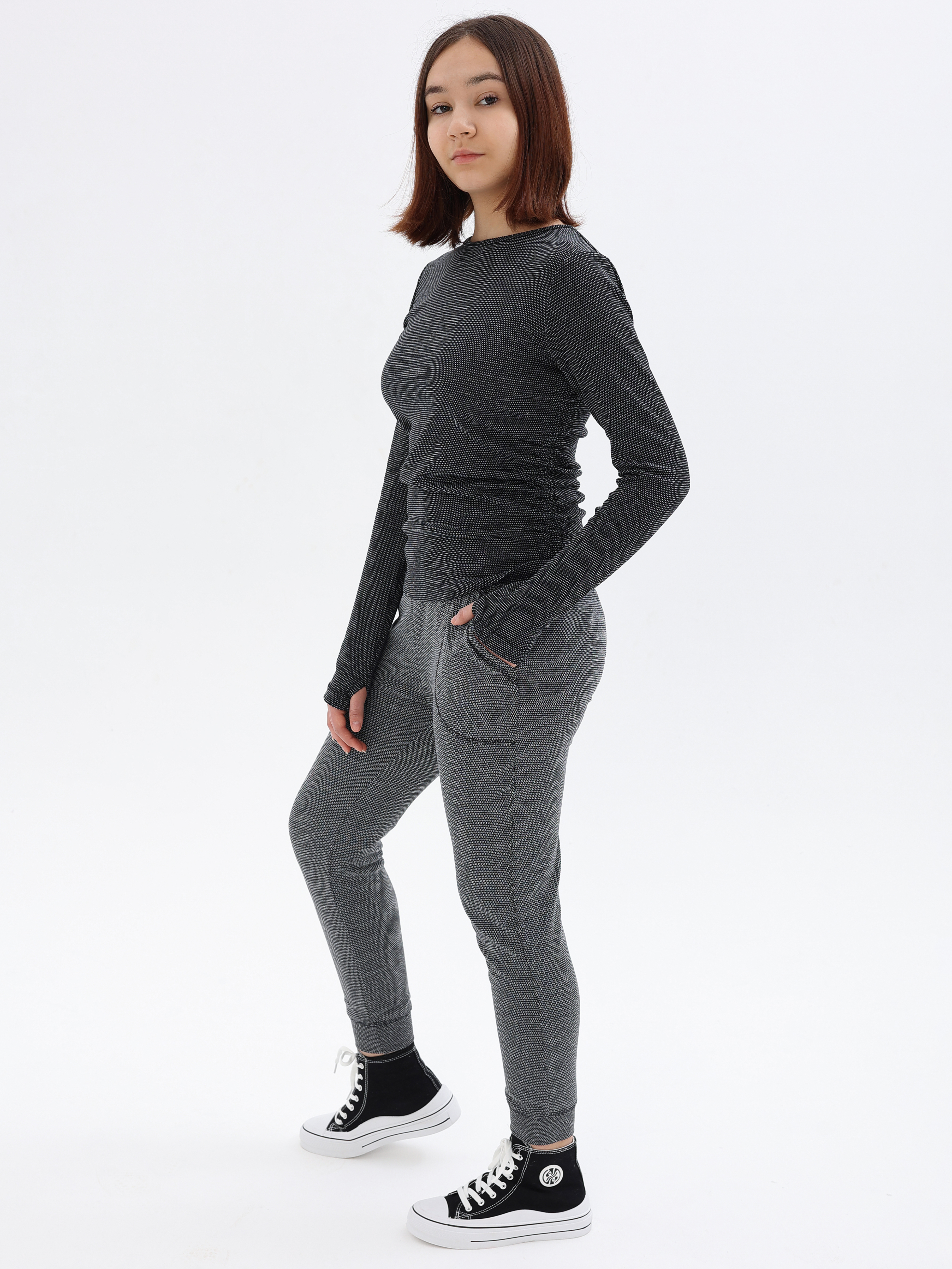 Брюки RobyKris 75-11-23/серый - фото 2