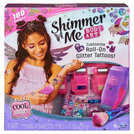 Набор для творчества Cool Maker Тату Салон Shimmer Me декорирование наклейками