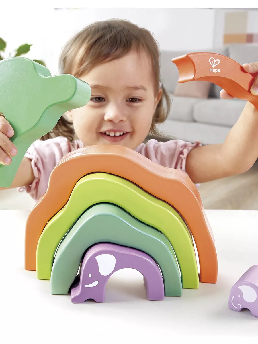 Игрушка Hape пирамидка - фото 3