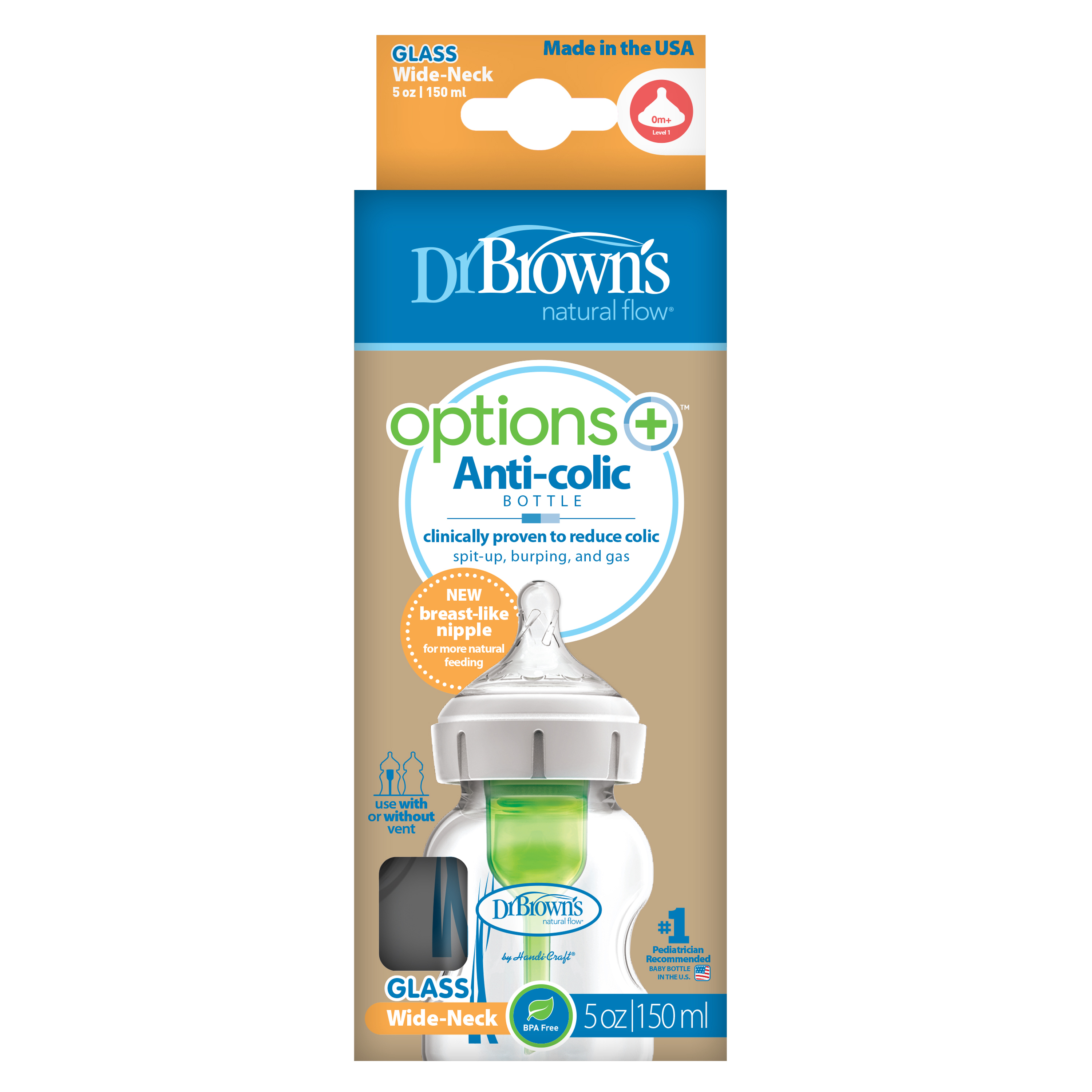Бутылочка Dr Browns Anti-Colic 150 мл - фото 2