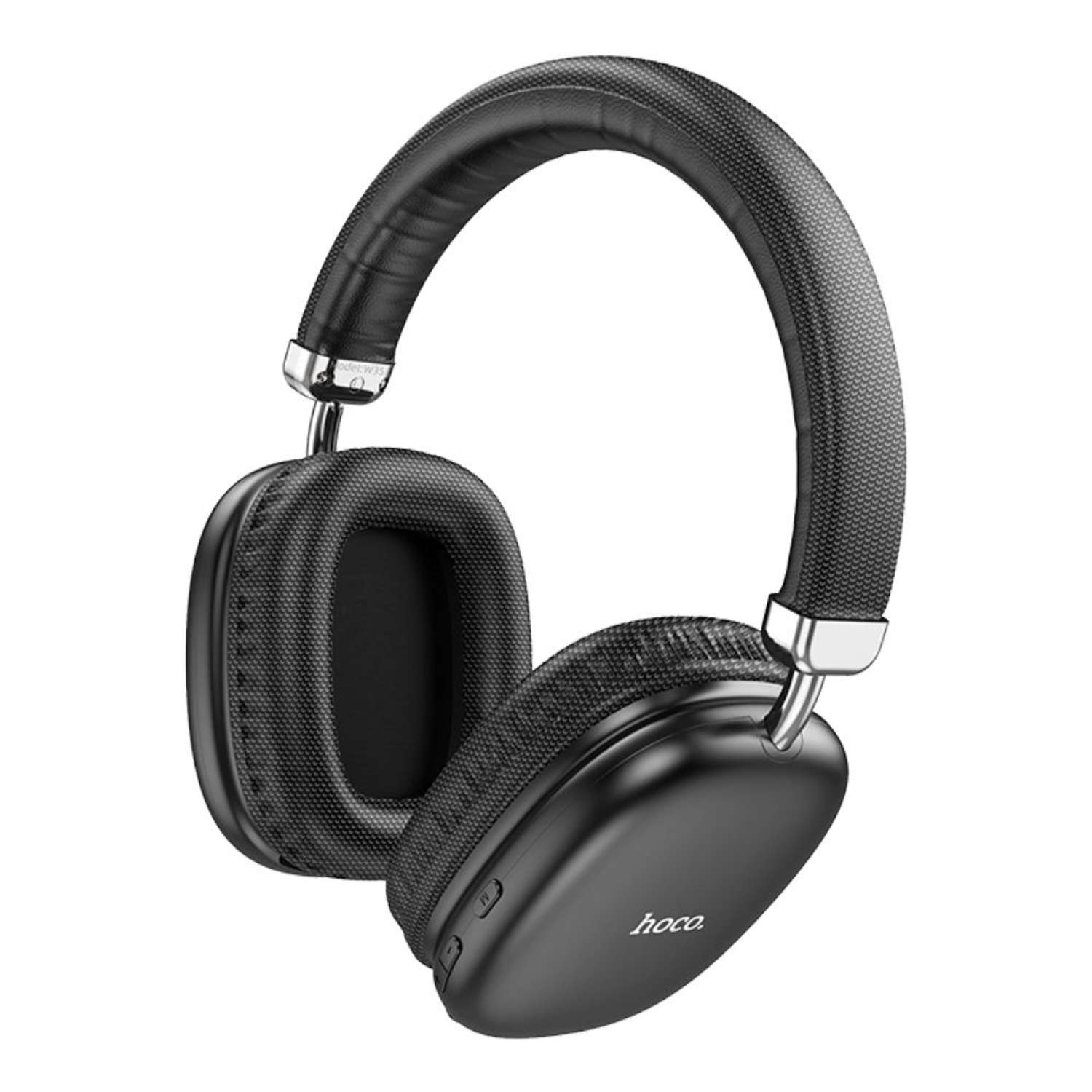 Bluetooth-гарнитура hoco W35 BT 5.3 AUX microSD черный - фото 1