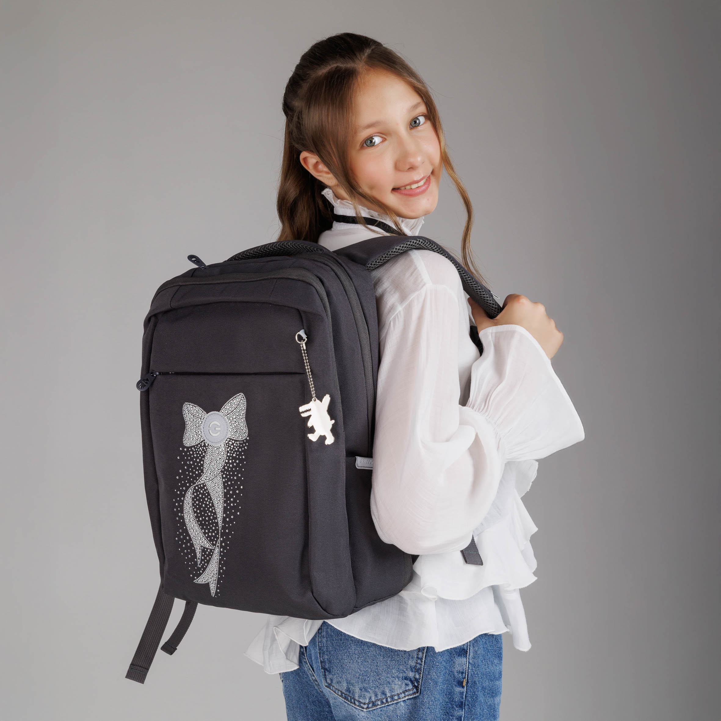 Рюкзак Grizzly для девочки - фото 6