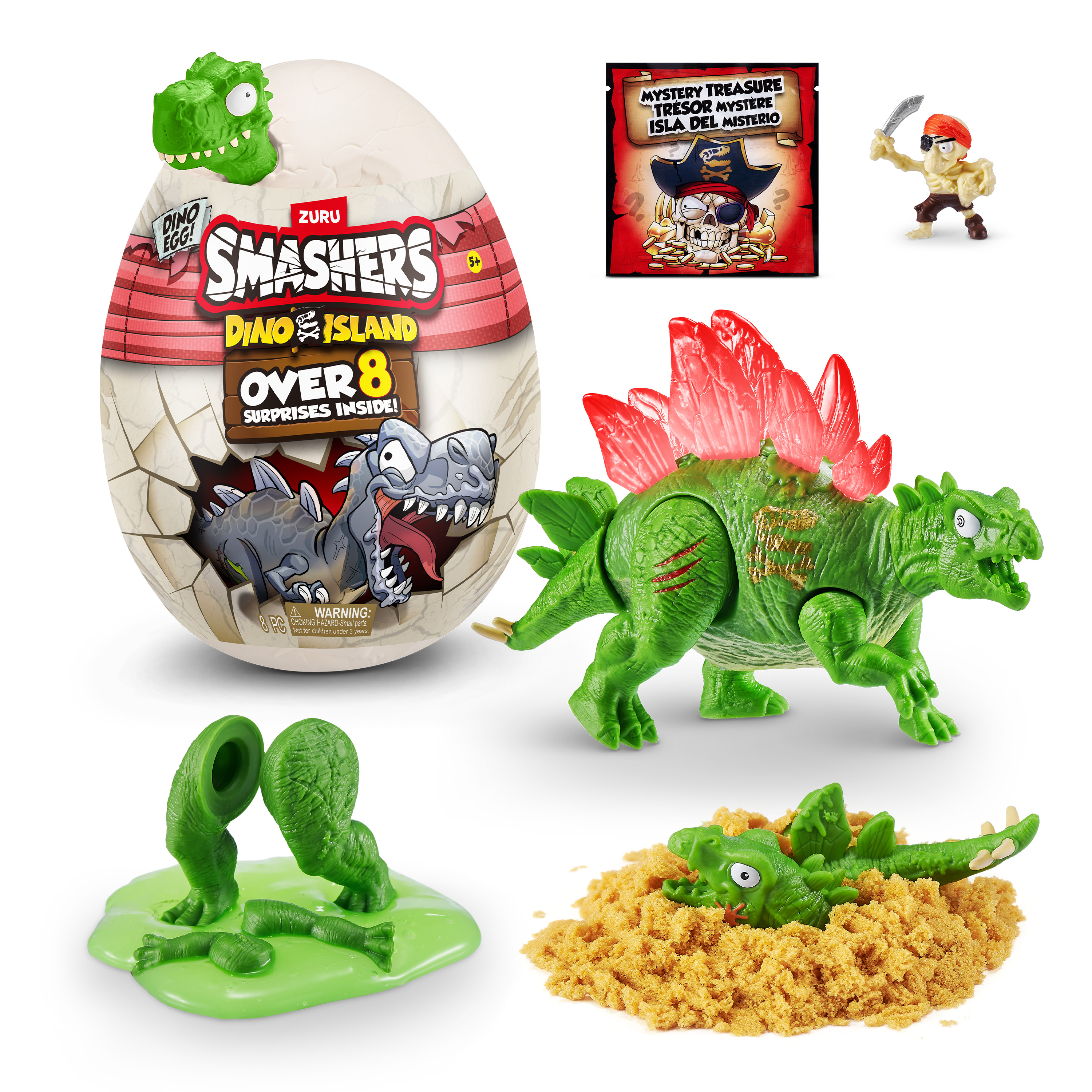 Игровой набор Zuru Smashers Остров динозавров - фото 15