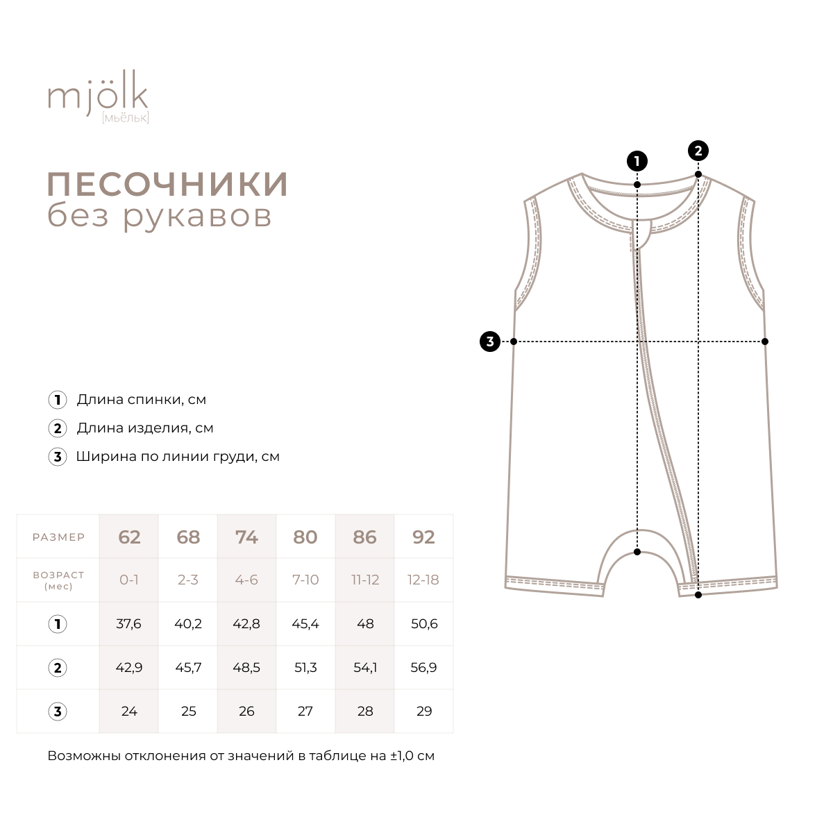 Песочники Mjolk 962249 - фото 4