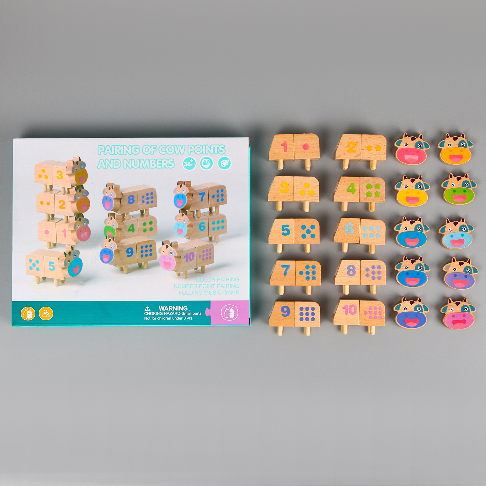 Настольная игра Sima-Land Коровки Учимся считать - фото 4