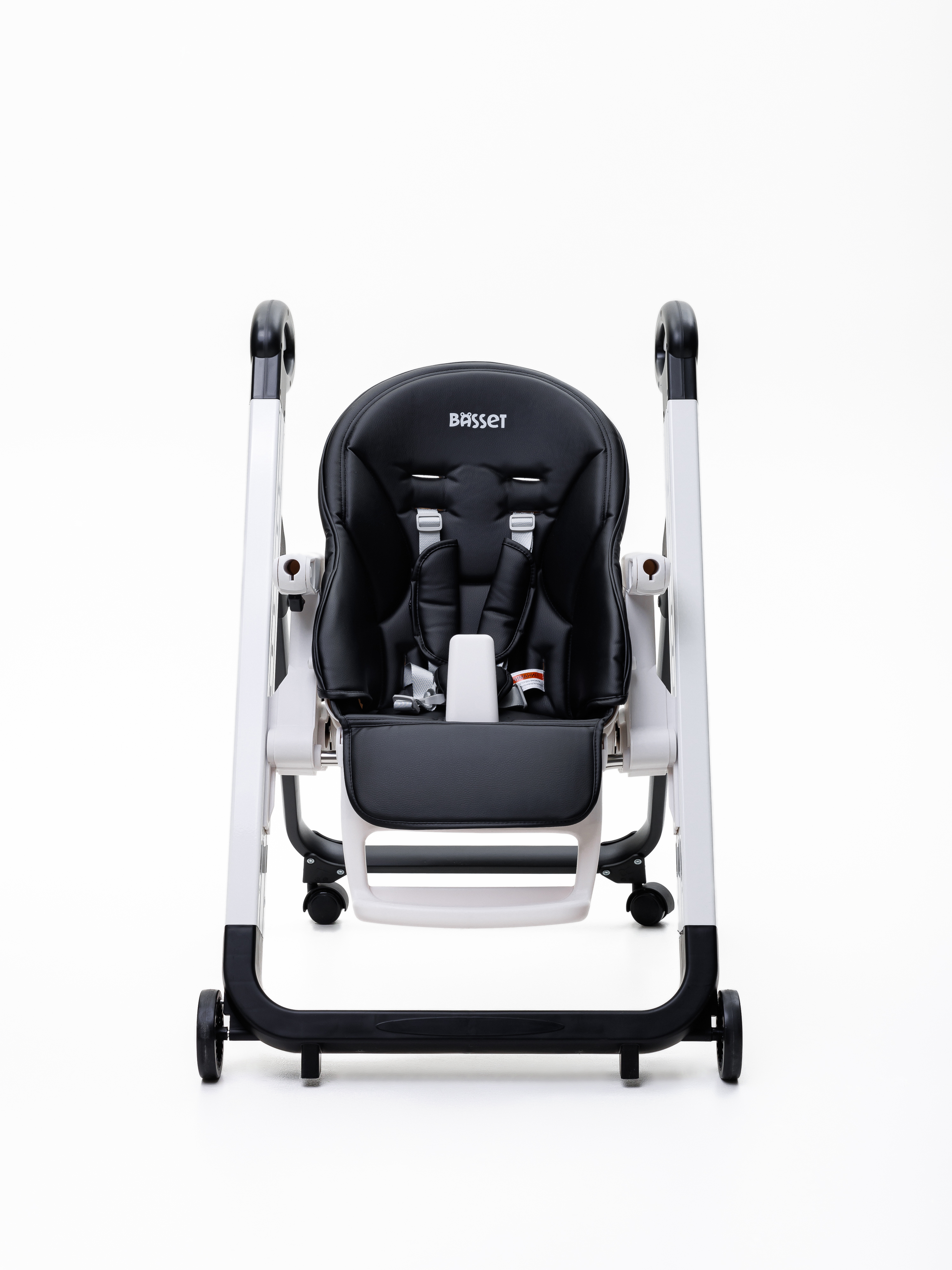 Стульчик для кормления BASSET B2 черный - фото 22
