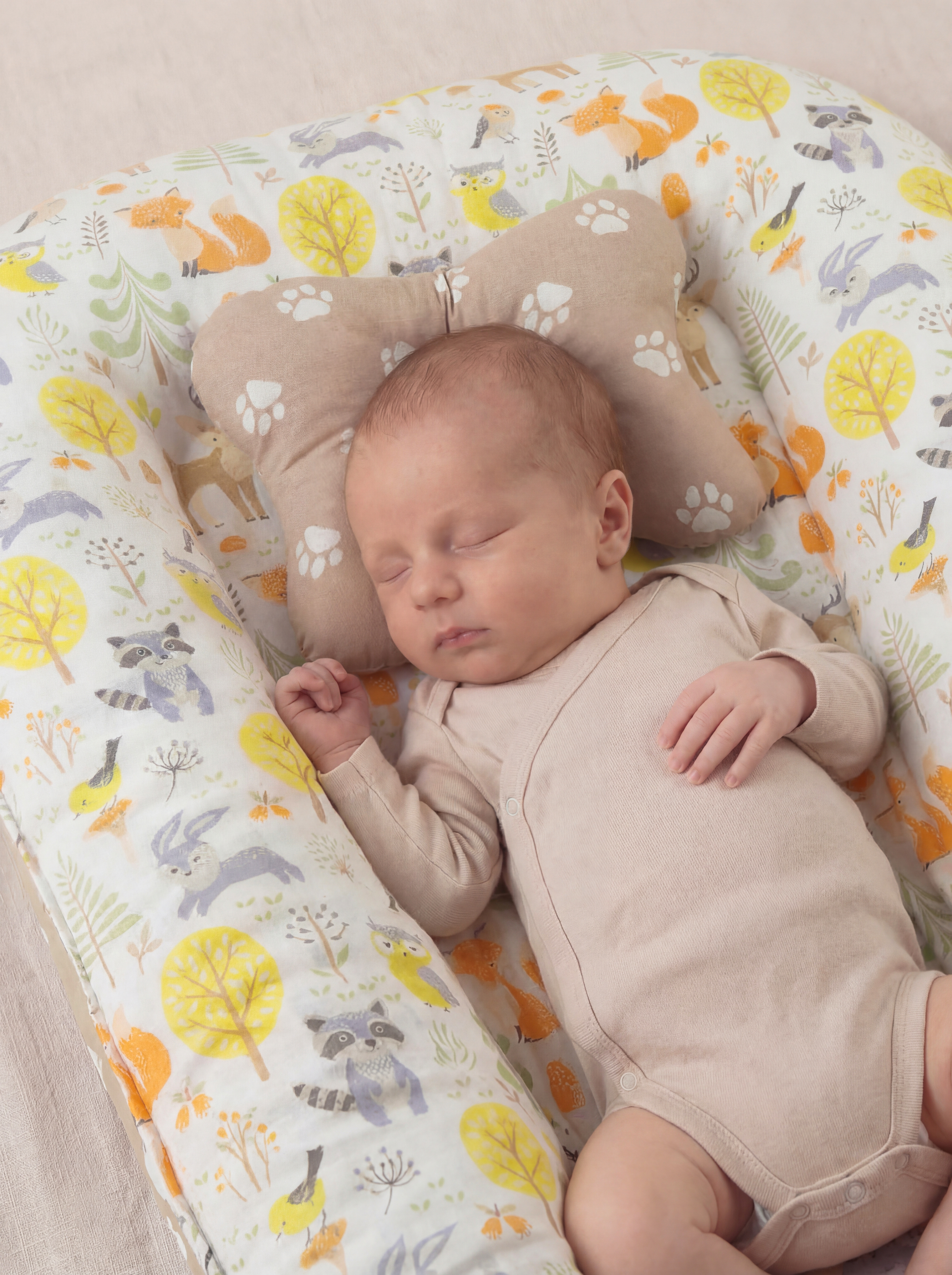 Матрас гнездышко KUZA Сказочный лес 50х90 - фото 3