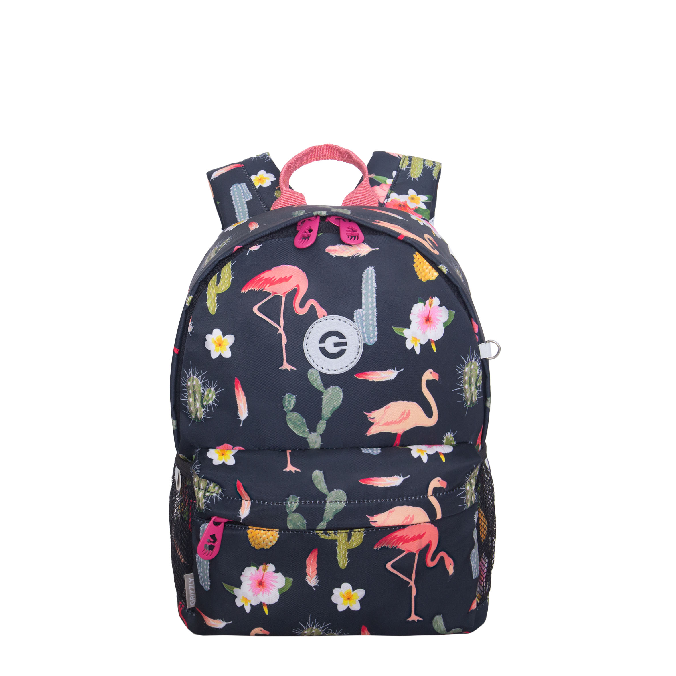 Рюкзак дошкольный Grizzly Фламинго - фото 1