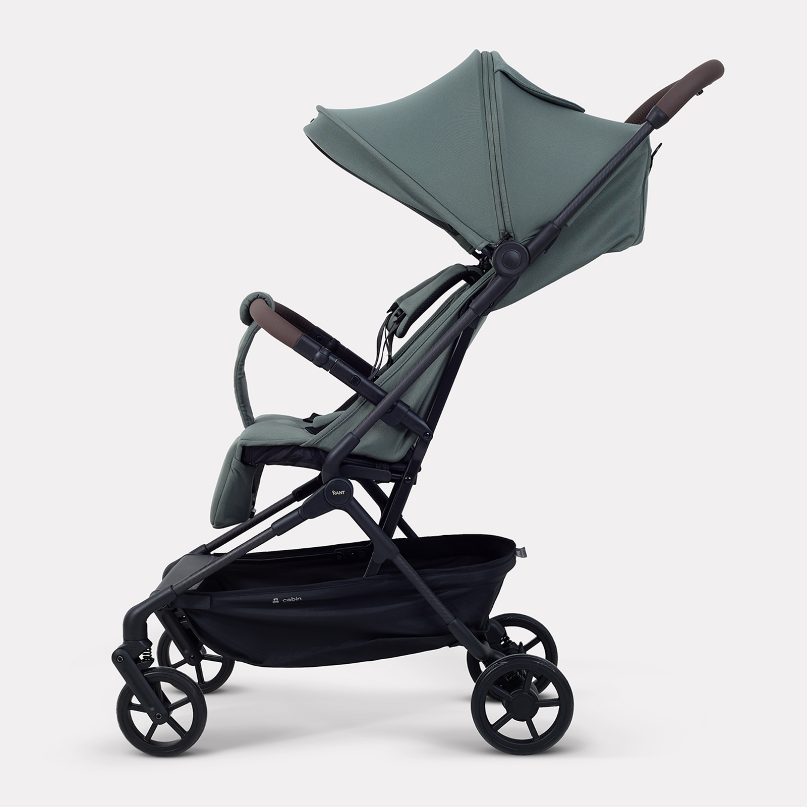 Коляска прогулочная Rant Avion Carbon зеленый - фото 6