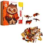 Пазл 1TOY с животными Совенок деревянный