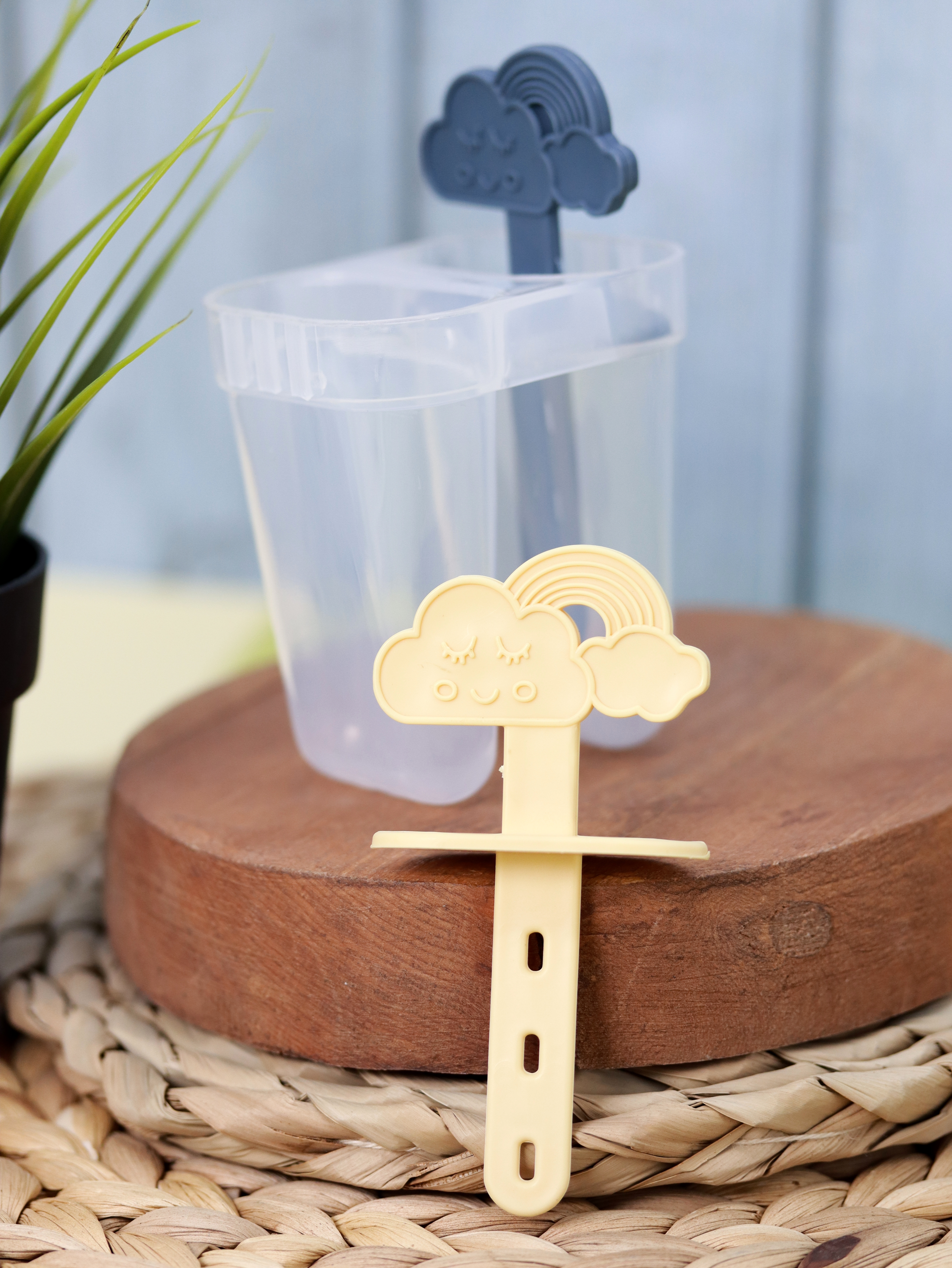 Формочки для мороженого iLikeGift Cloud yellow-blue - фото 3