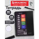 Общая тетрадь Brauberg клетка 80 лист.