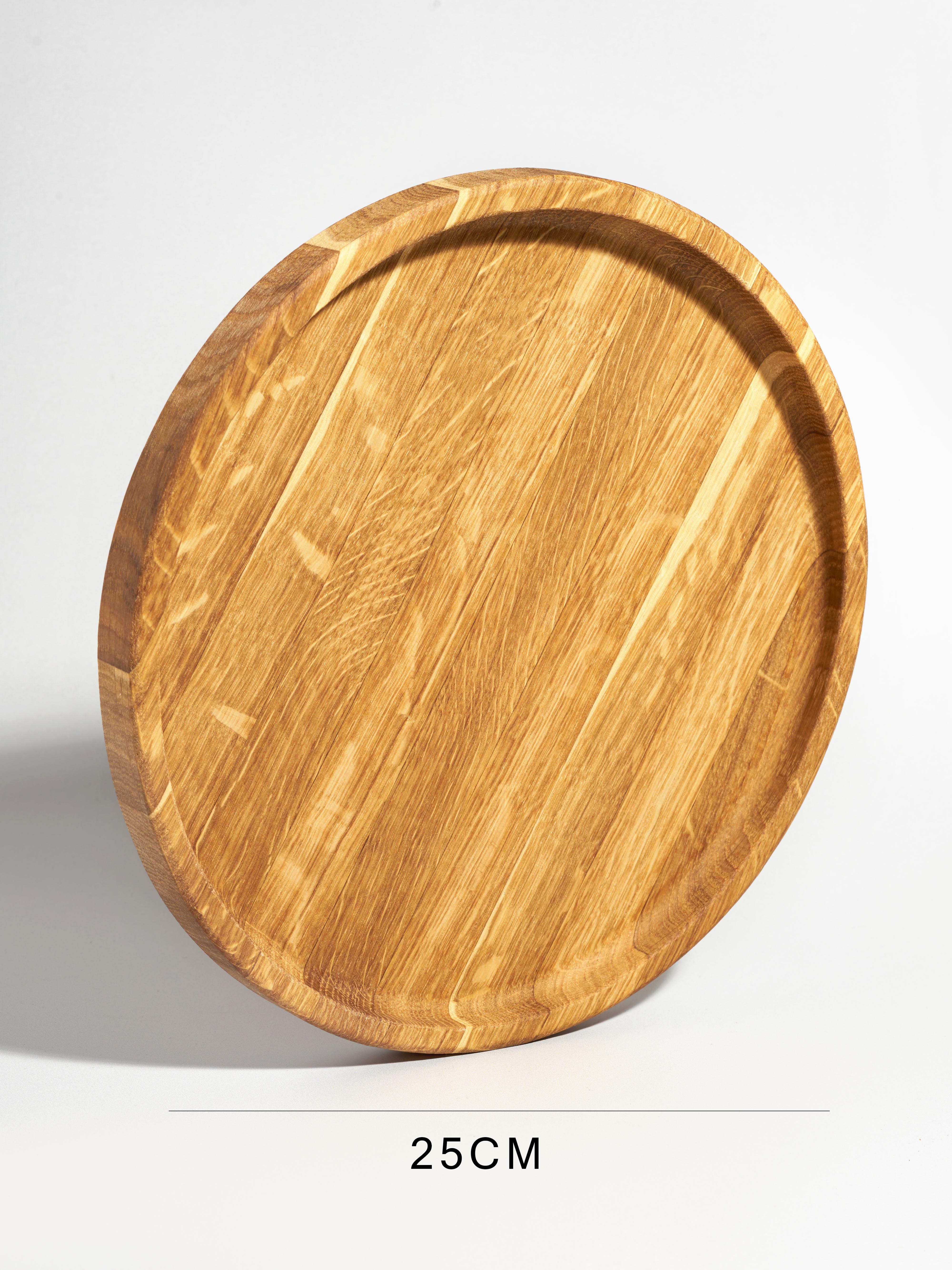 Блюдо круглое Plates and More деревянное - фото 2