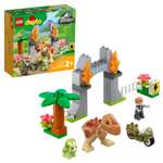Конструктор LEGO Jurassic World Побег: Тираннозавр Трицератопс блочный