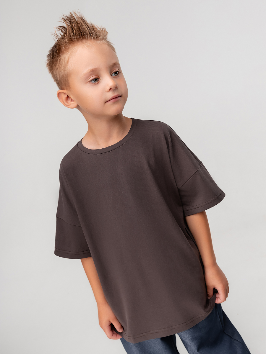 Футболка Bodo 4-340MU_коричневый - фото 1