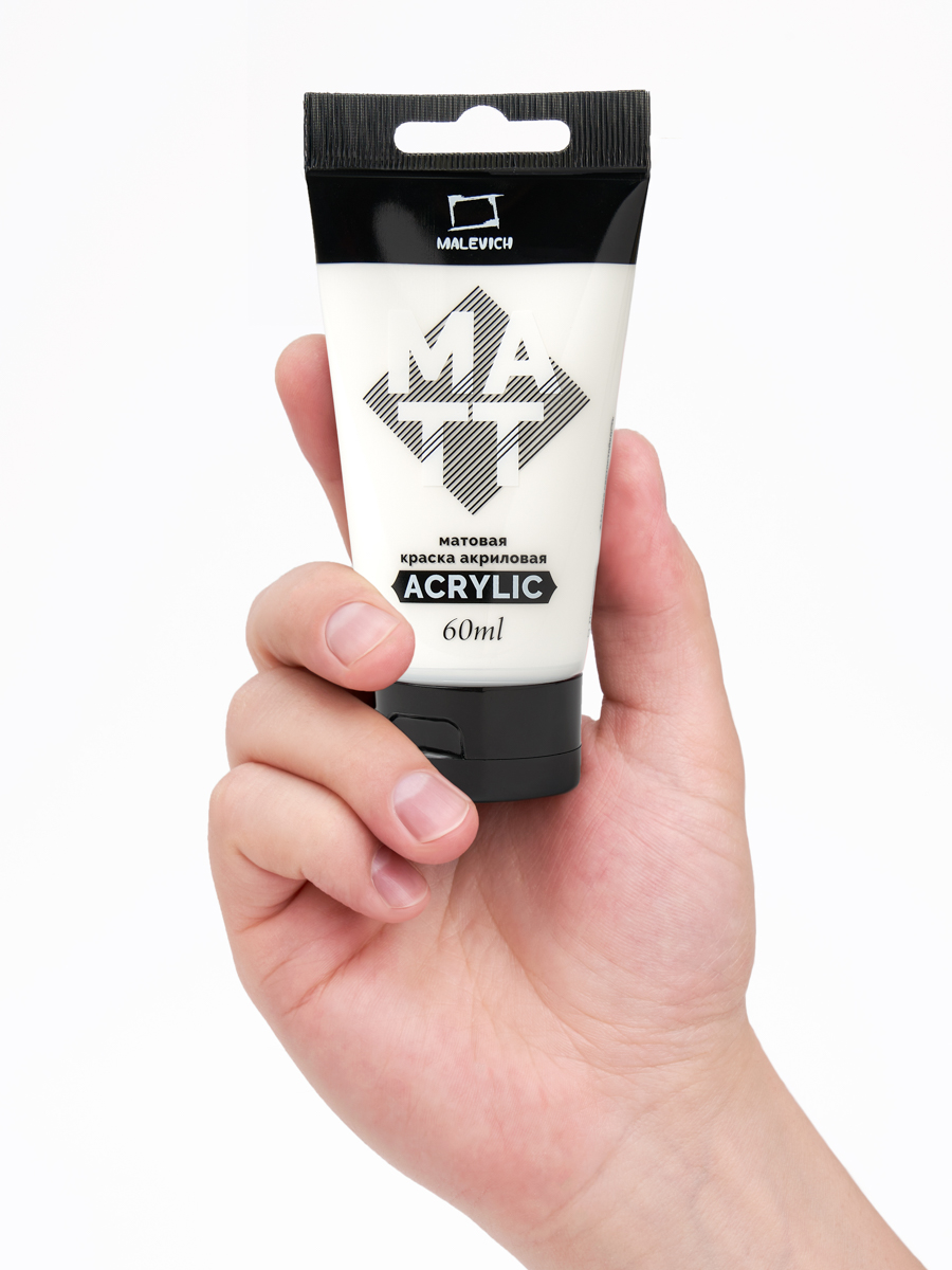 Краски акриловые Малевичъ 1 цв. - фото 3