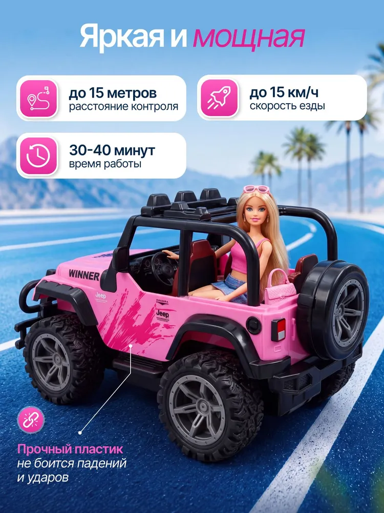 Автомобиль РУ NEEDCARS Джип 1:18 - фото 2