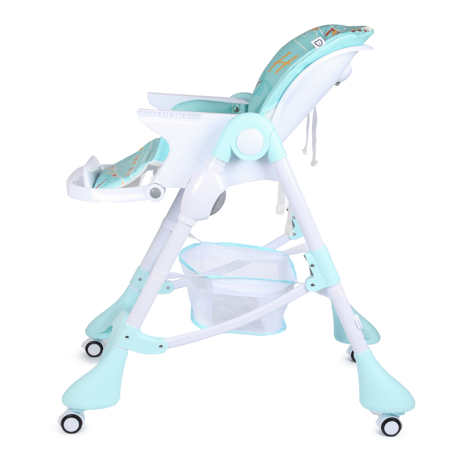Стульчик для кормления Babyton Happy Animals Blue классический - фото 4
