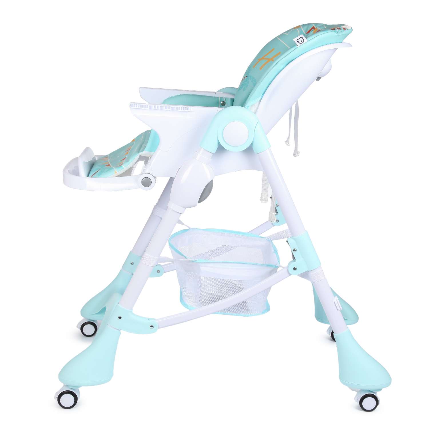 Стульчик для кормления Babyton Happy Animals Blue классический - фото 4