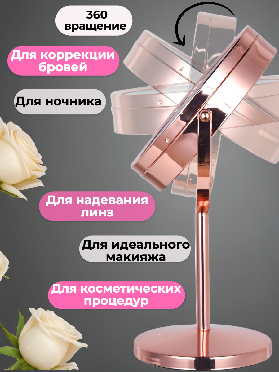 Зеркало HASTEN настольное - фото 2