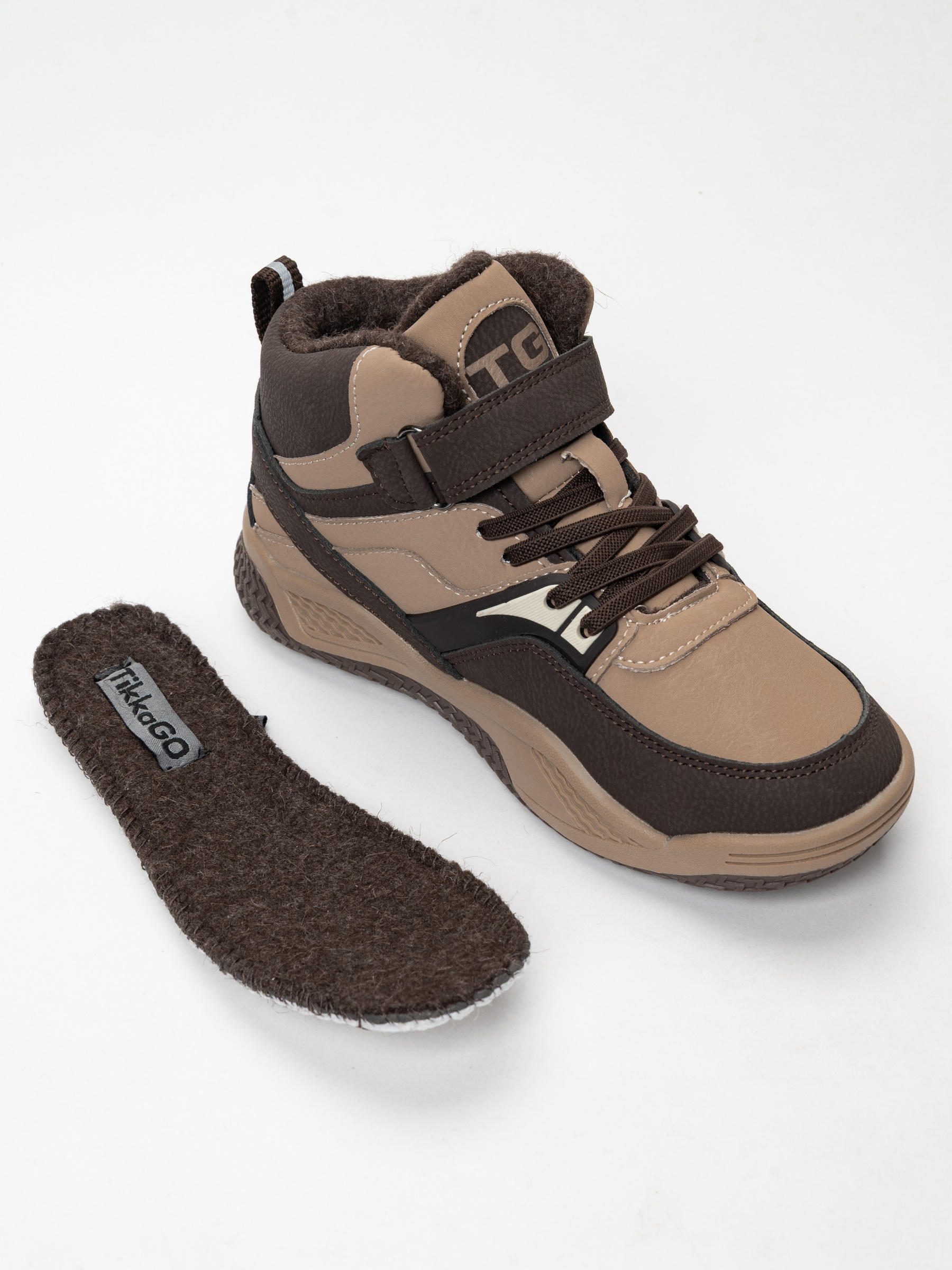 Ботинки TikkaGo 4O16_26200_brown-beige - фото 3