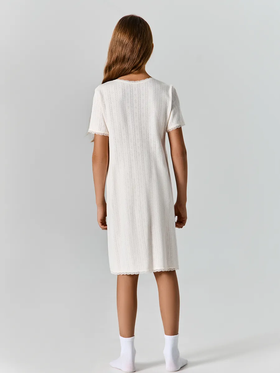 Сорочка ночная Mark Formelle (Марк Формэль) 577729/молочный - фото 3