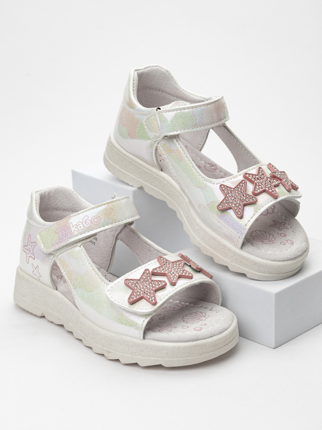 Изображение товара Сандалии TikkaGo Девочка Летние босоножки со стразами