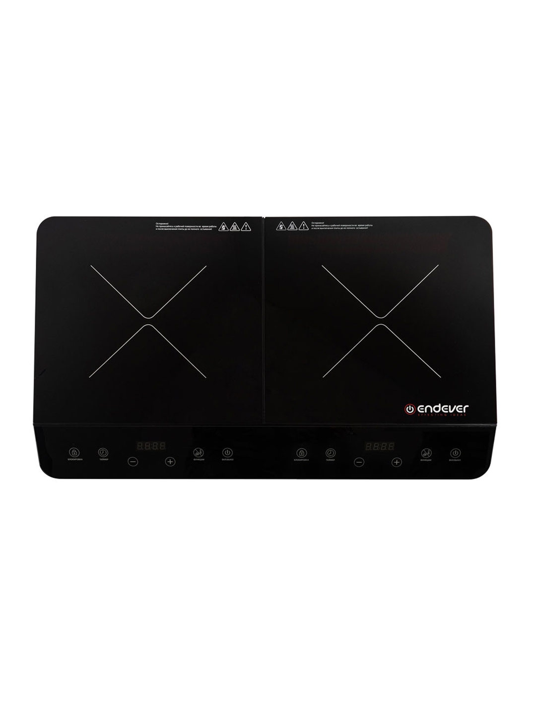 Плитка электрическая индукционного типа ENDEVER Skyline IP-74 4000 Вт 8 режимов Черный хрусталь - фото 3