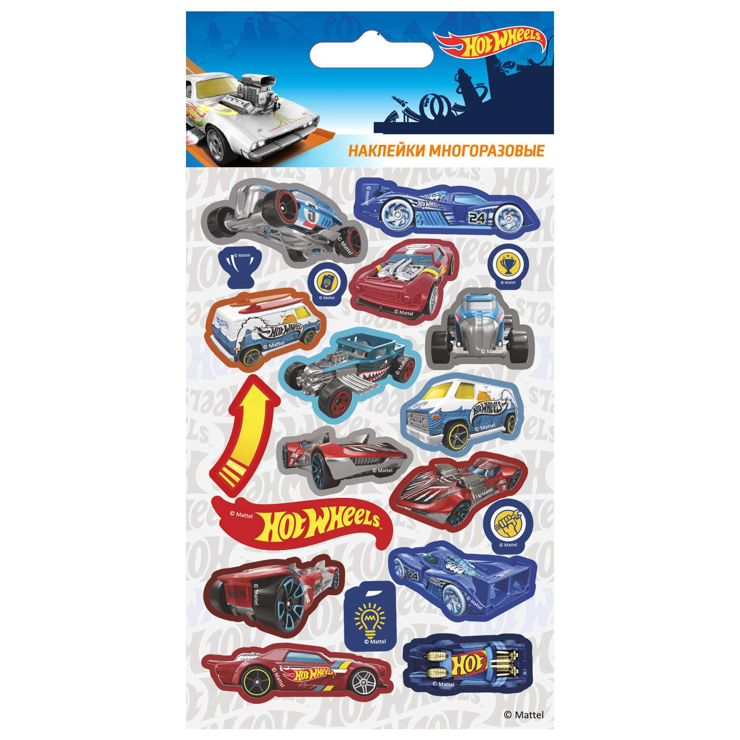 Наклейки Hot Wheels - фото 2